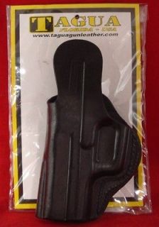 Tagua Black Leather Inside Waist Pants HK 45 Auto Glock Sig M&P 40cal 