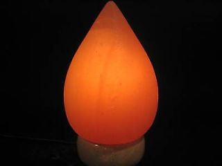   DEW DROP Himalayan Ionic Rock SALT LAMPS with Electrical Cord & Bulb