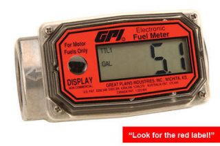Great Plains 113255 1 Petro Fuel Meter 1NPT Gallons FREE SHIP US48 