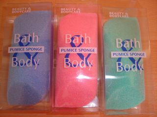 bath and body pumice sponge choice of colours more options