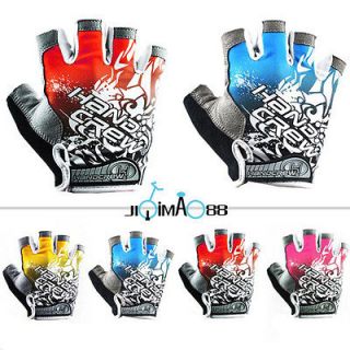 New Cycling Bike Bicycle Half Finger Gloves Size M  XL Three Colours