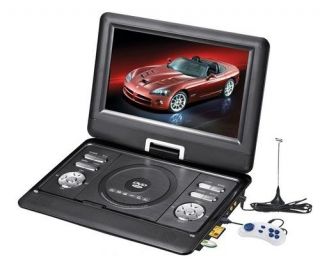12.5 Portable DVD DIVX Player with TV Swivel Screen FM USB CardReader 