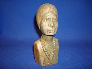 Authentic Hand Carved Tribal Queen Shona Stone Sculpture Zimbabwe 