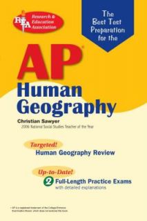 AP Human Geography Exam by Christian L. Sawyer 2008, Paperback
