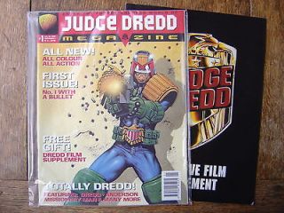 Judge Dredd Megazine 1   Judge Anderson, Film Supplement, 2000AD 