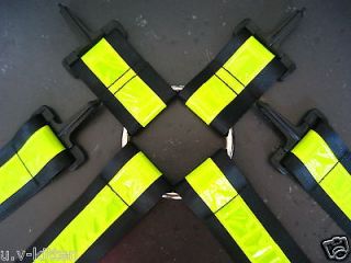   Uv Reflector Braces Phat pants Suspenders Neon Rave raver clothing