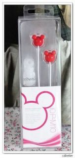   Red Disney Micky Head Stereo Earphones Headphones Mobile, , Mp4