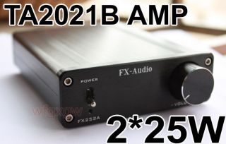   x2 WF252A digital Amplifier TA2021B HiFi stereo amp for desk speaker