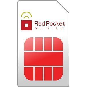 25 Red Pocket Mobile Unlimited sim card ready for activation prepaid