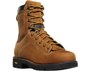 danner 14553 8 quarry plain toe brown work boots size 13 m