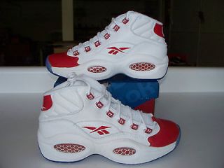   Question Mid White Pearlized Red 4 Womens 5.5 Allen Iverson answer