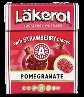 Lakerol Classic POMEGRANATE Original Swedish SUGARFREE Candy Pastilles 