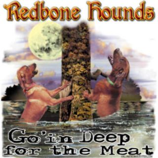   shirt Coon Hound Hunting Hunter Hunt Dog Redbone Water 2XL 3XL