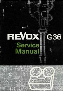 revox G36 in Reel to Reel Tape Recorders