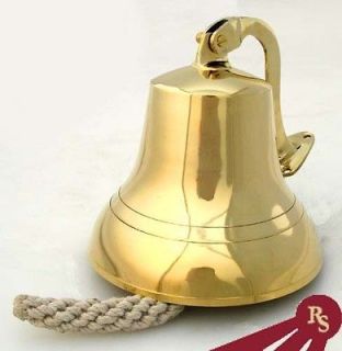 ship bell polished finish brass dinner bells time left
