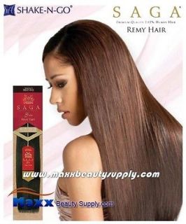 MilkyWay Saga Gold Remy 100% Human Hair Weave   Remy Yaky 10S
