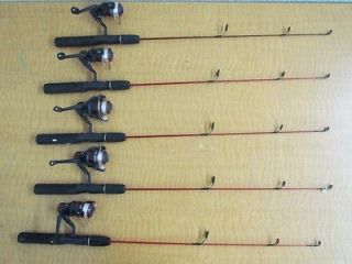 zebco dock demon spinning fishing rod and reel combo lot