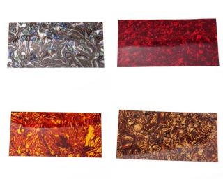   Head Veneer Celluloid Shell Sheet Guitar Marquetry fits Jewelry Making