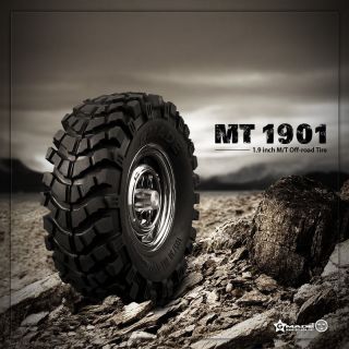   MT 1901 Off road Tire (2) SCX10 F350 Hilux Honcho CC01 Crawler