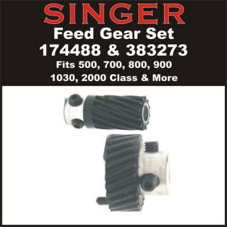 singer feed gear set fits 700 class touch sew more