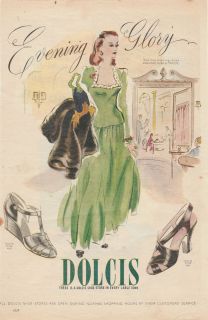 vintage 1946 dolcis shoe store advertisement from australia time left