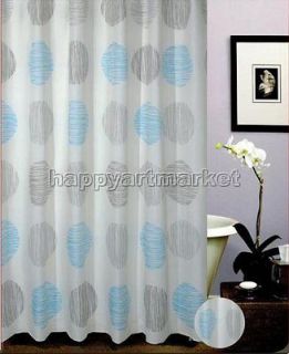   Grey in order Design Bathroom Beautiful Fabric Shower Curtain hs023