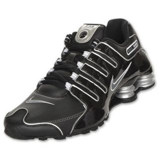 Nike Shox NZ SL Mens Running Shoes Sneakers BLACK (#366363 007 