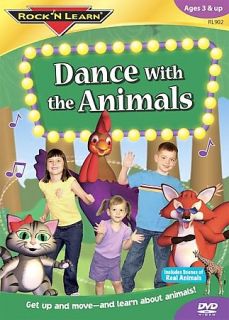Rock N Learn Dance With The Animals DVD, 2006