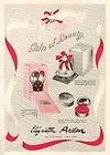 1950 Elizabeth Arden My Love vintage perfume bottle ad