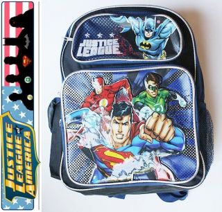 nwt justice league superman batma n backpack l 16