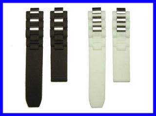 New White Replacement Watch Band Strap fits Cartier Must 21 