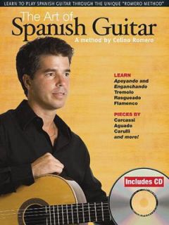 The Art of Spanish Guitar by Celino Romero 2006, CD Paperback