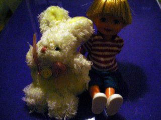 Barbie size accessory for Tommy Kelly 3 BUNNY RABBIT yellow SALE*FREE 