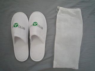 NEW SLIPPERS FROM SPA CLUB HOTEL DEAD SEA ISRAEL one size cute indoor 