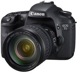 Canon EOS 7D 18.0 MP Digital SLR Camera   Black Kit w EF S IS 18 135mm 