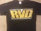 Rob Van Dam Official TNA T Shirt Black The Whole Fn Show RVD WWE 