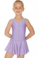 ballet skirted leotard ruched front all colours sizes all colours