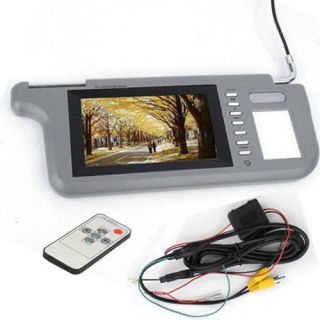 LCD Car Sun Visor Rear View Color Video Monitor for Parking 