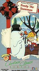 frosty the snowman vhs free media mail usa ship time