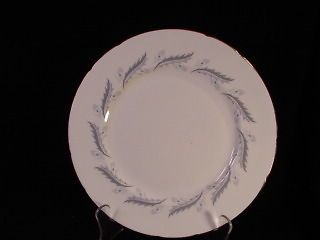 england roslyn fine bone china plate gray pattern time left