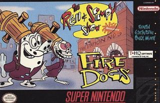 Ren Stimpy Fire Dogs Super Nintendo, 1994