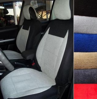for RENAULT MEGANE 100% Cotton Towel Front Seat Covers Black Beige 