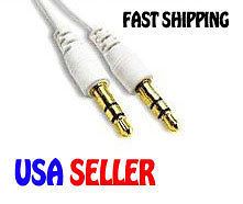 5MM AUXILIARY AUX AUDIO M/M CABLE For Apple Iphone 5 5G 4 4G Samsung 