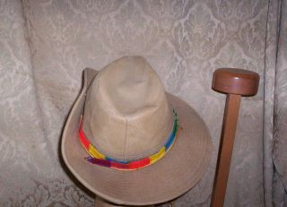MENS WIDE   BRIMMED SAFARI HAT by THE NATURE COMPANY SIZE X 