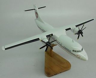 ATR 42 500 Cimber Sterling ATR 42 Airplane Wood Model Small New