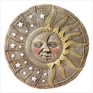 new alab sun star garden plaque celestial 