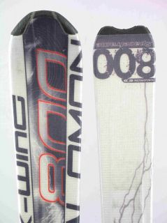 used salomon x wing 800 shaped snow ski with binding