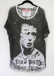 HOUSE OF THE GODS by BUDDHIST PUNK Sex Pistols SID VICIOUS Shirt TOP S
