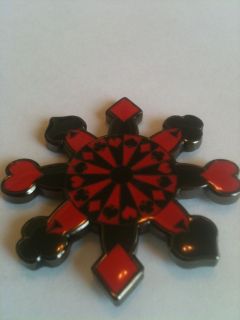 snowflake poker weight guard card cover spinner 