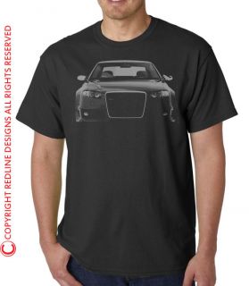 AUDI RS4 A4 MENS T SHIRT STUNNING ARTWORK DTG ALL SIZE & COLOURS 